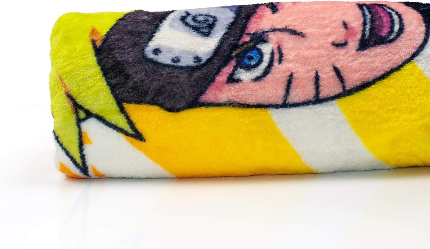 Naruto Official Anime Fleece Throw Blanket