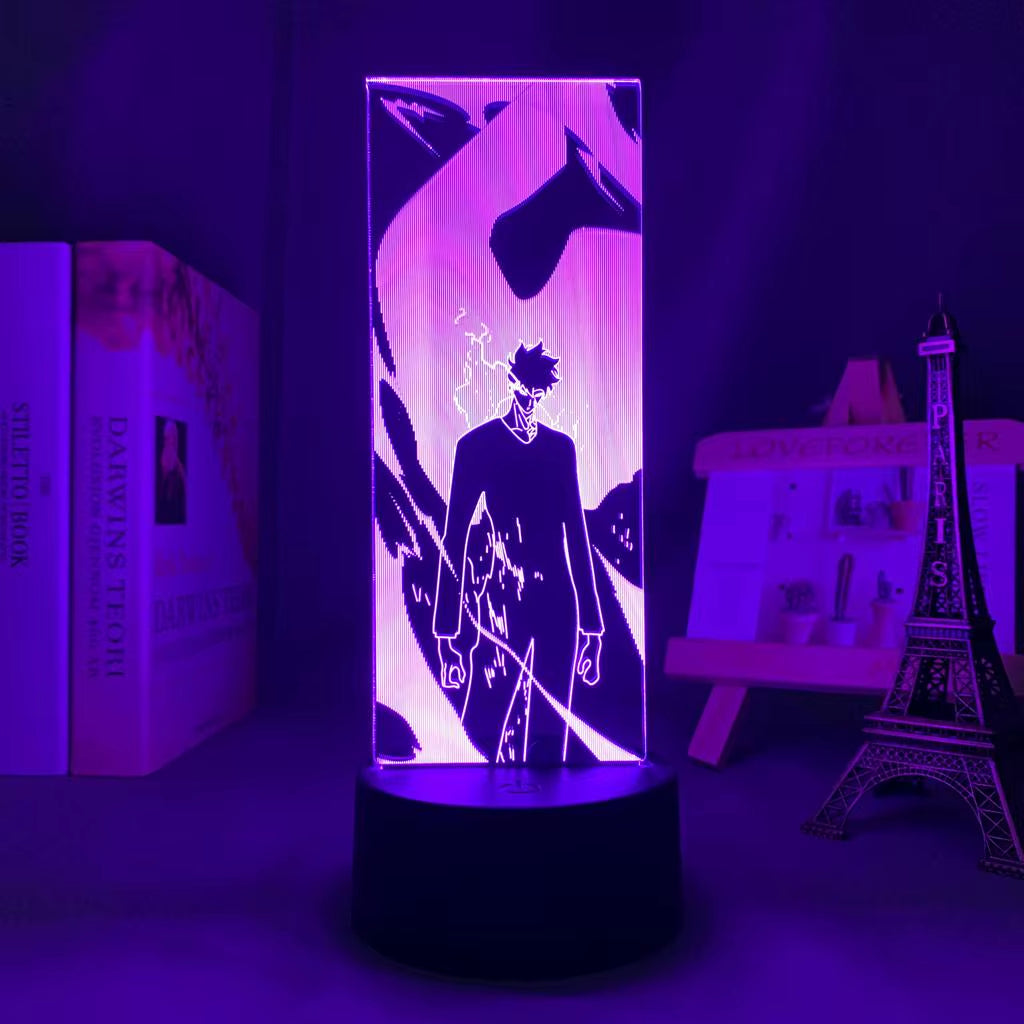 LED Solo leveling desk display