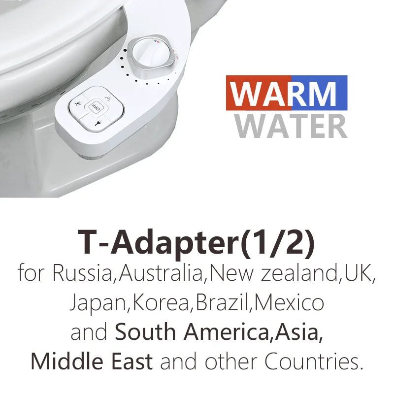Japanese bidet toilet attachment (hot&cold)