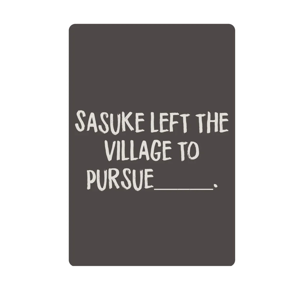 Cards against Naruto - Limited Edition
