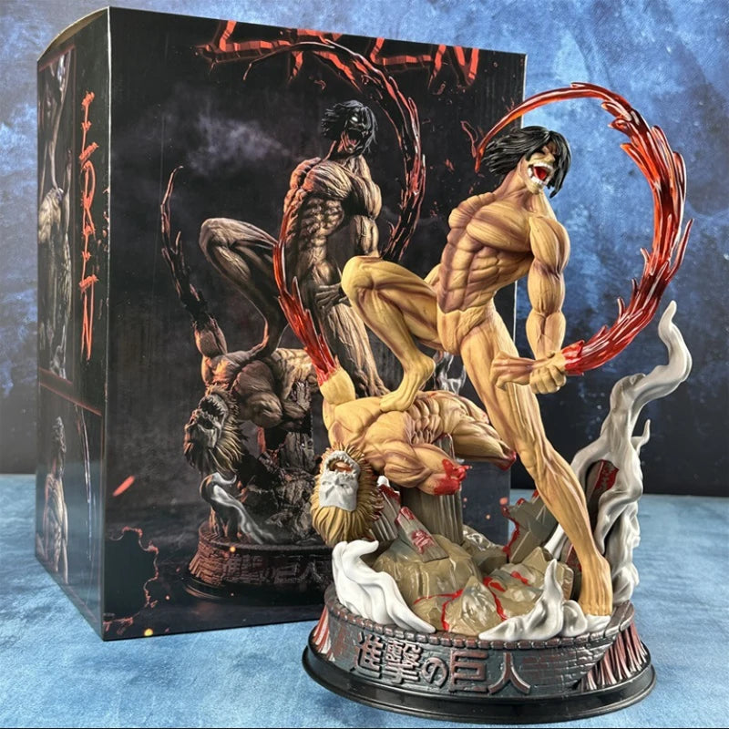 Attack titan figurine