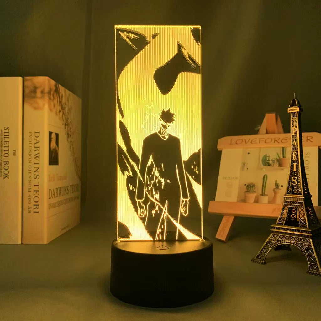 LED Solo leveling desk display