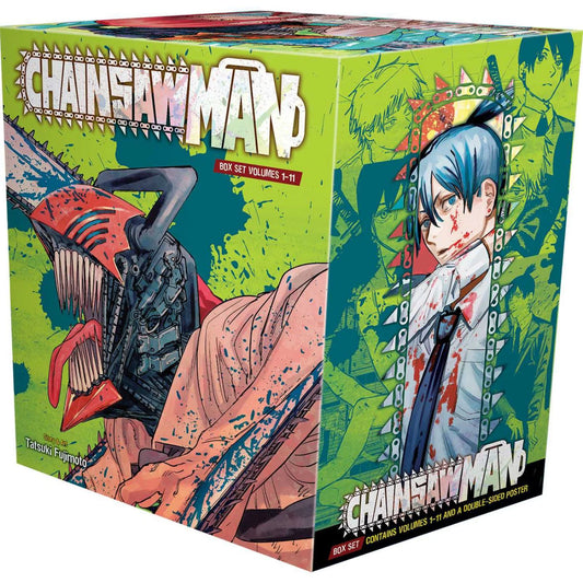 Chainsaw Man Box Set: Includes Volumes 1-11 (Paperback)
