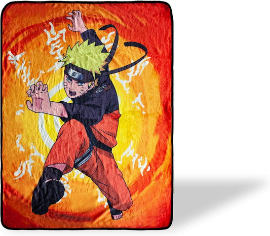 Naruto Official Anime Fleece Throw Blanket